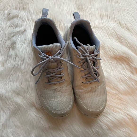 Carhartt Women's Force Nano Comp Toe Work Shoe - Light Gray Size 10 - Picture 4 of 7